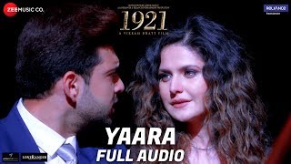 Poster yaara lyrics – 1921 | zareen khan & karan kundrra |