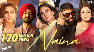 Poster Naina Lyrics – Crew | Diljit Dosanjh x Badshah