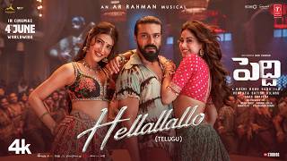 Poster  Hellallallo Lyrics – Peddi (Telugu) | Rakshita Suresh 