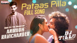 Poster Pataas Pilla Lyrics – Dj Tillu | Anirudh Ravichander