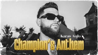 Poster 
Champions Anthem Lyrics – Karan Aujla 
