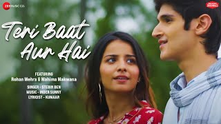 Poster तेरी बात और है teri baat aur hai hindi lyrics