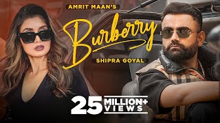 Poster  Burberry Lyrics – Amrit Maan 