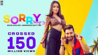 Poster sorry song lyrics – neha kakkar x maninder buttar