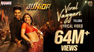 Poster  Viral Vayyari Lyrics – Junior (Telugu) | Haripriya 