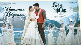 Poster Kaanunna Kalyanam Lyrics – Sita Ramam