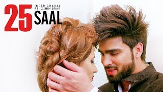 Poster 25 saal lyrics – inder chahal ft. oshin brar