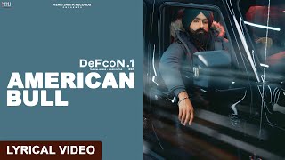 Poster american bull lyrics – tarsem jassar