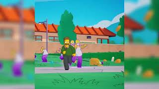 Poster  Homer Drops His Donut Doh Lyrics 