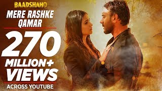 Poster mere rashke qamar lyrics – baadshaho