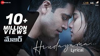 Poster hrudayama lyrics – major