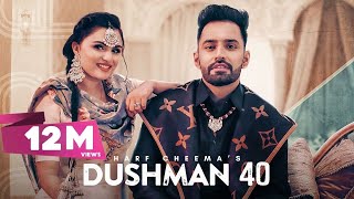 Poster dushman 40 lyrics – harf cheema | gurlez akhtar