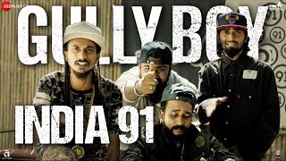 Poster india 91 lyrics – gully boy | ranveer singh
