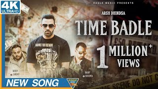 Poster time badle lyrics – arsh dhindsa, deep jandu | harf cheema