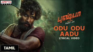 Poster odu odu aadu lyrics – pushpa