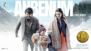 Poster Anbenum Lyrics – LEO | Thalapathy Vijay