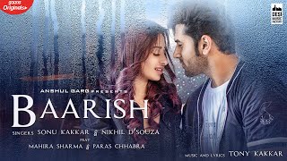 Poster baarish lyrics – sonu kakkar | nikhil d’souza