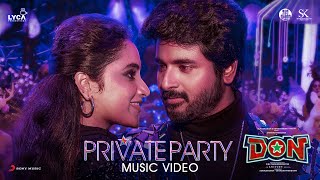 Poster Private Party Lyrics – Don | Anirudh Ravichander