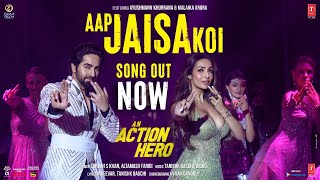 Poster Aap Jaisa Koi Lyrics – An Action Hero