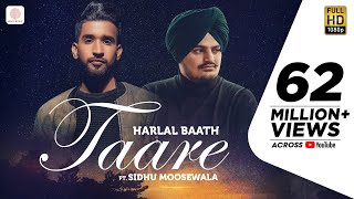 Poster taare lyrics – harlal batth x sidhu moosewala
